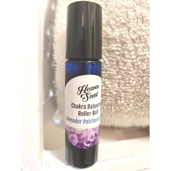 Lavender Patchouli Clove Aromatherapy Roller Ball: Natural Essential Oil Blend - Picture 7 of 10